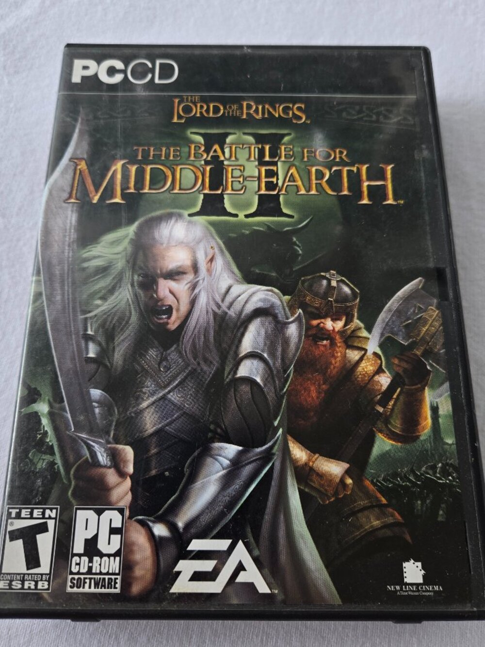 The Lord of the Rings Battle for Middle-Earth II PC CD-ROM 6 Discs EA Games 2006